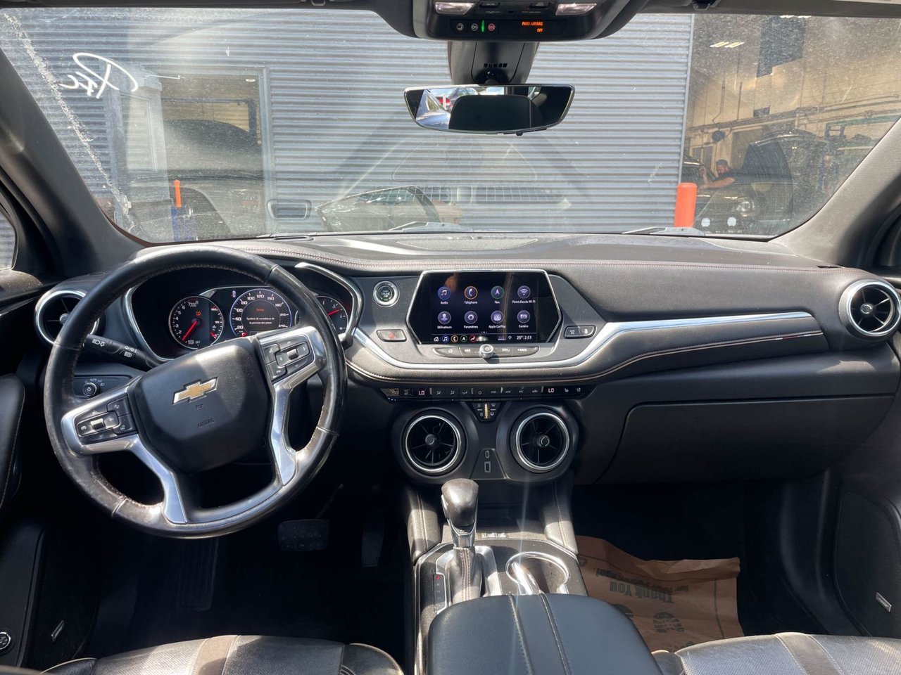 Chevrolet Blazer PREMIER AWD *TOIT* NAV CUIR SIÈGES VENTIL CAM 360 2019 Noir Saint-Jérôme - photo #12
