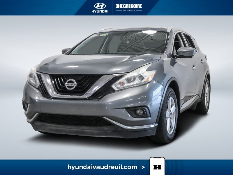 2016 Nissan Murano Grey Blainville - photo #4