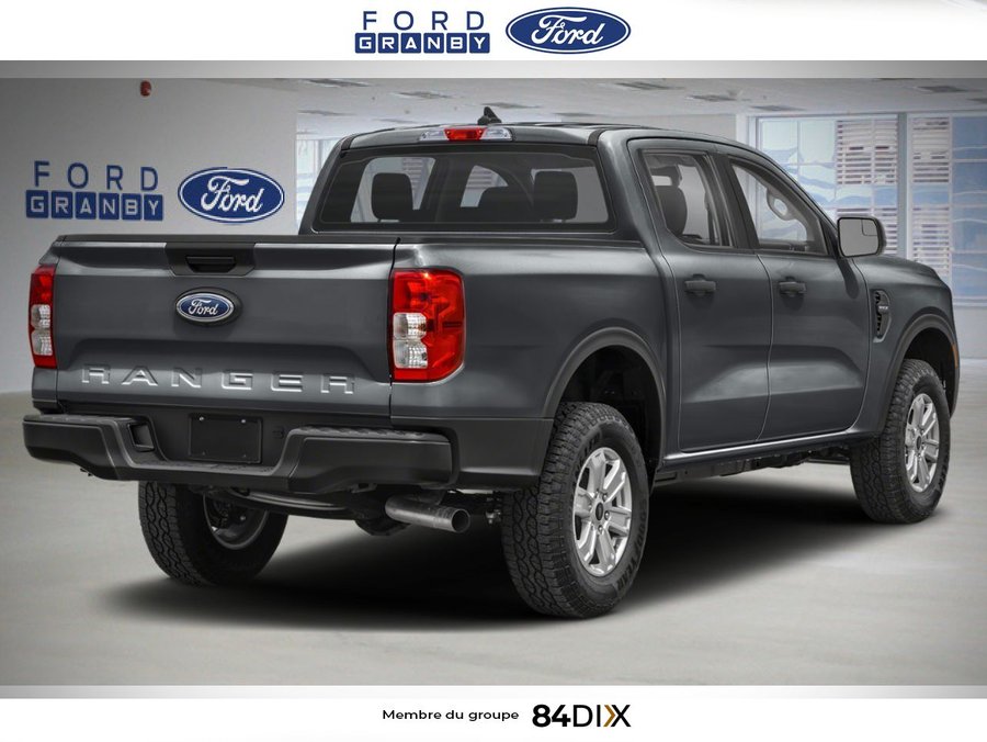 Ford Ranger XL cabine SuperCrew 4RM caisse de 5 pi 2026 Gris carbonisé métallisé