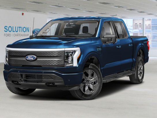 2025 Ford F-150 Lightning F-150 LIGHTNING Antimatter Blue Metallic