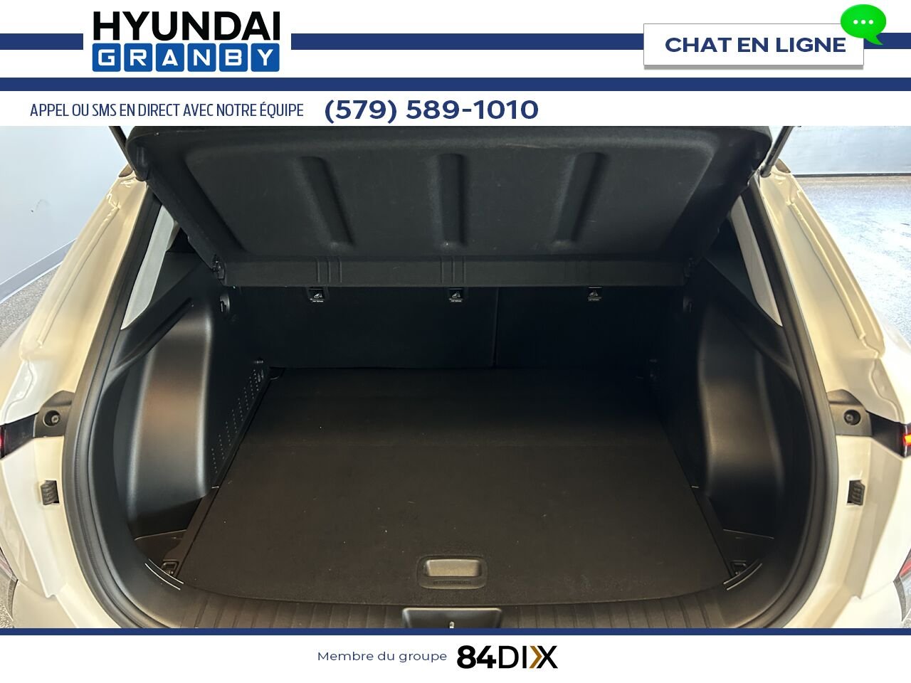 Hyundai Kona électrique 2024 Blanc Granby - photo #24