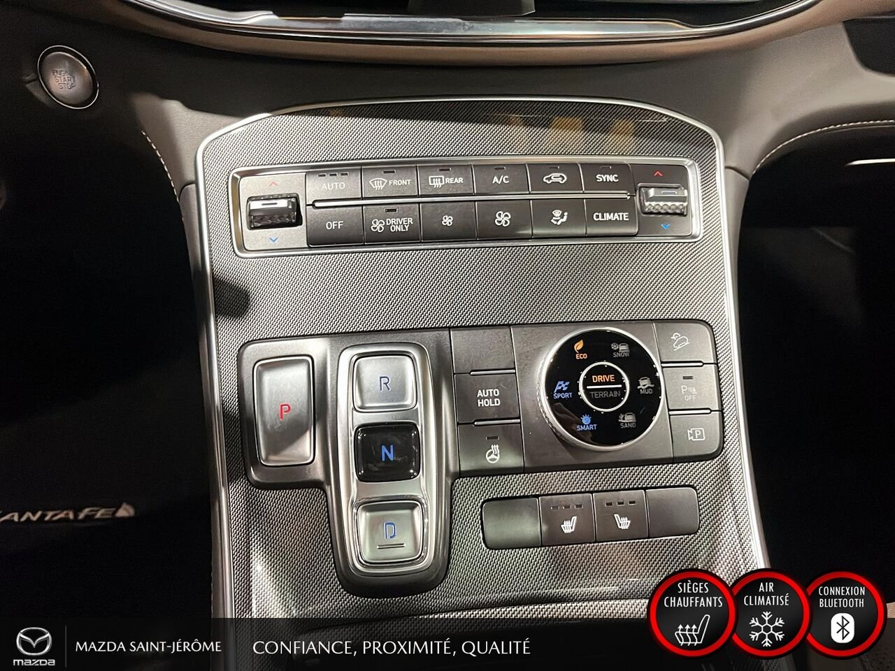 2022 Hyundai Santa Fe Hybrid TOIT PANORAMIQUE | CUIR | AWD | White Saint-Jérôme - photo #19