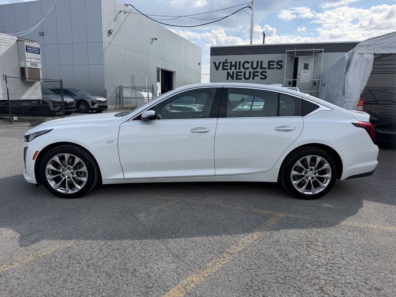Cadillac CT5 PREMIUM LUXURY AWD 2020 Blanc Laval - photo #8