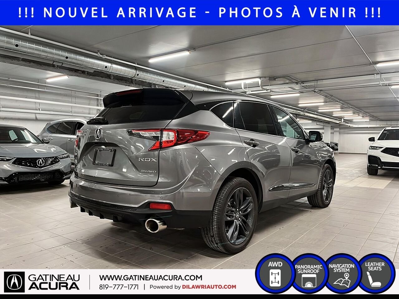 Acura RDX A-Spec SH-AWD 2024 Gris Gatineau - photo #4