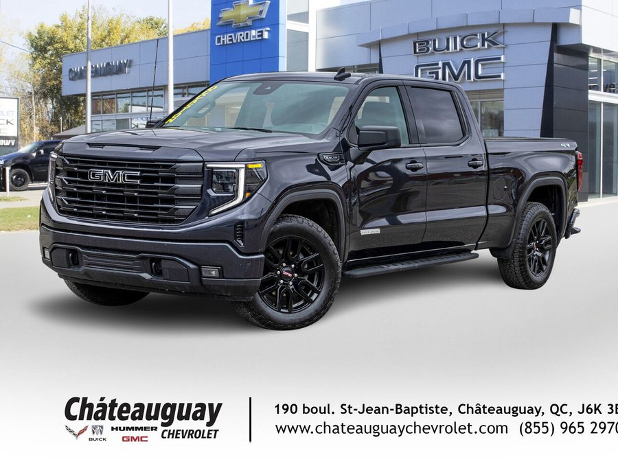 GMC Sierra 1500 Elevation cabine multiplace 4RM 157 po 2022 Gris