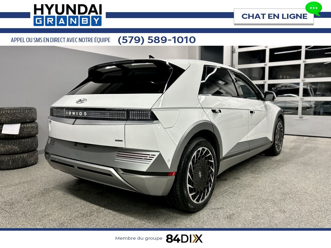 Hyundai IONIQ 5 2023 Blanc Granby - photo #6