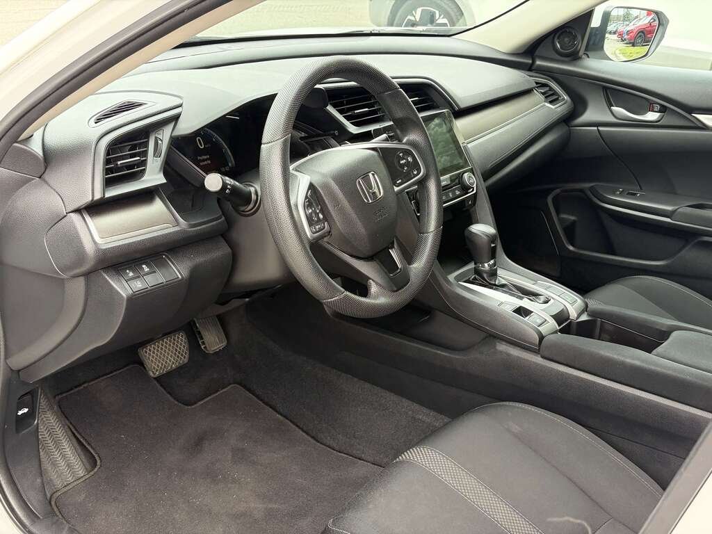 Honda Civic Sedan LX CVT 2019 Blanc Gatineau - photo #9
