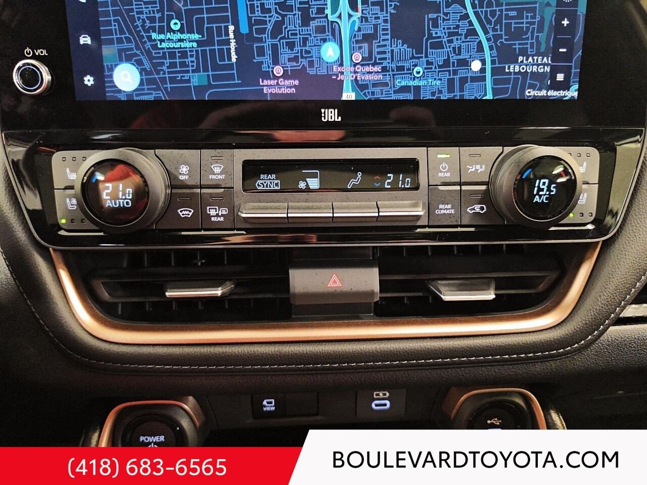 TOYOTA GRAND HIGHLANDER 100120A-109 | HYBRIDE PLATINUM MAX, AWD 2026 Blanc Québec - photo #15