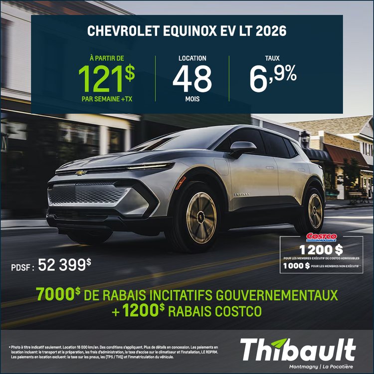 Thibault gm montmagny promo avril EQUINOX EV 2026 1