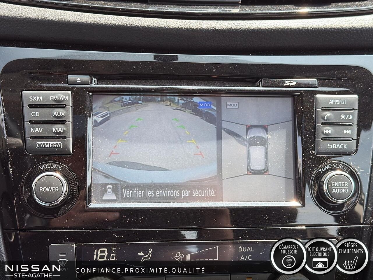 2017 Nissan Qashqai SL 4 portes CVT TI White Saint-Jérôme - photo #16