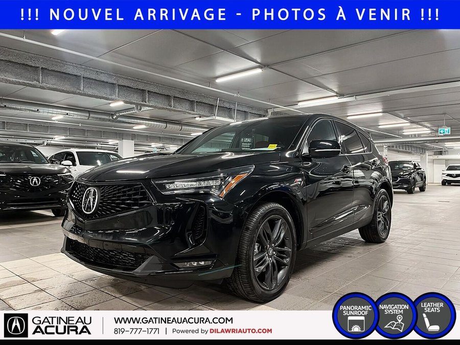 Acura RDX *** UN PROPRIO + CLEAN CARFAX + BAS KILOMÉTRAGE*** 2024 Noir