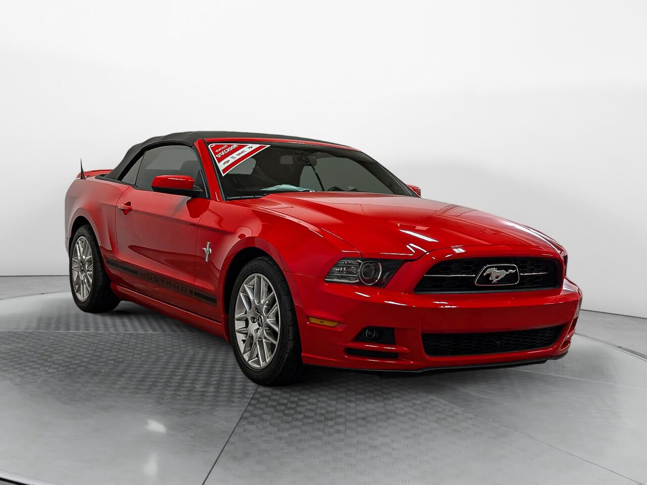 2014 Ford MUSTANG Convertible V6 Premium 1 Propriétaire Manuelle Red Sherbrooke - photo #6