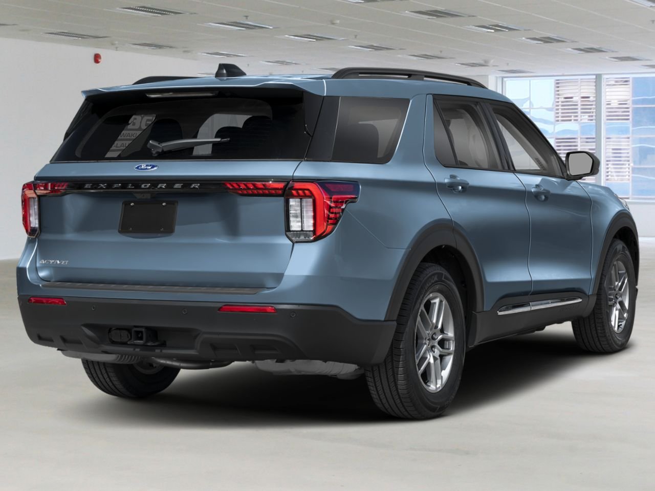 Ford Explorer 2026 Bleu vapeur métallisé Mont-Laurier - photo #1