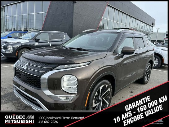 Mitsubishi Outlander SEL S-AWC, Toit pano, Volant chauffant, Démarreur à distance 2023 Bronze