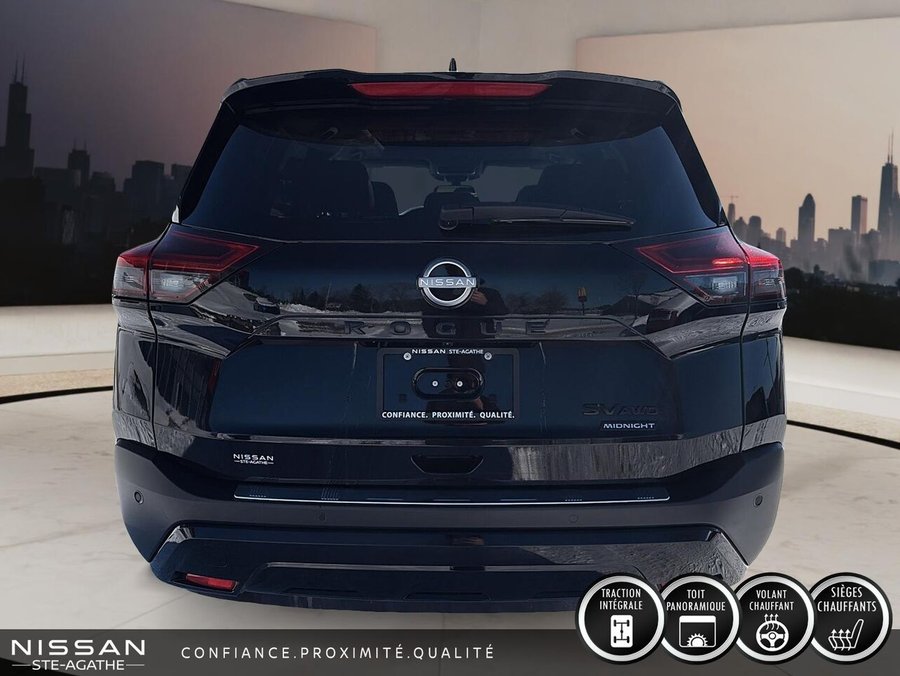 Nissan Rogue SV MIDNIGHT EDITION | TOIT PANORAMIQUE | CUIR 2023 Noir