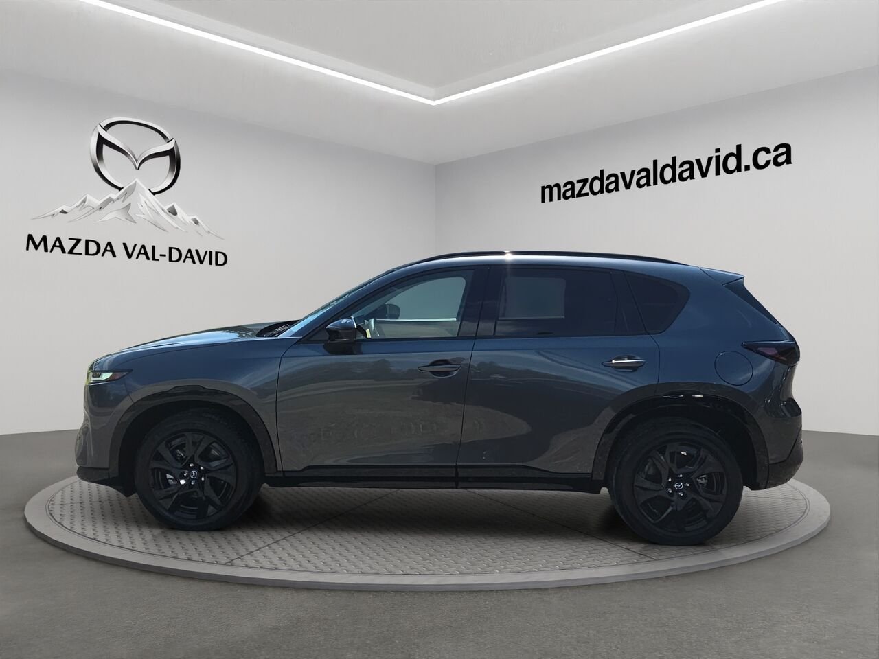 2026 Mazda CX-5 GT TI, ÉCRAN TACTILE 12.9 POUCES, SIÈGES CHAUFFANTS Machine Grey Metallic Val-David - photo #1