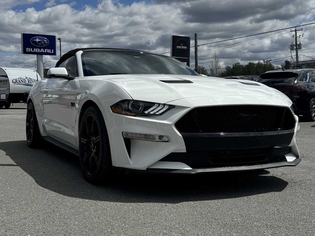 Ford Mustang GT Convertible 2018 Blanc Granby - photo #16