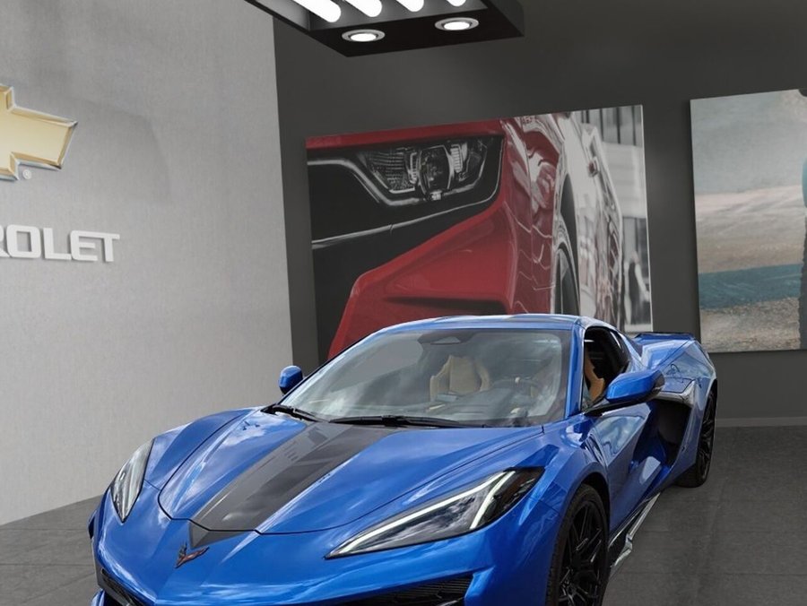Chevrolet Corvette Z06 coupé 2 portes avec 2LZ 2025 Bleu déferlante métallisé