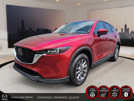 2024 Mazda CX-5 GS TI sans désactivation de cylindres Red