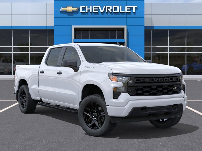 2026 CHEVROLET Silverado 1500 Custom cabine multiplace 4RM 157 po SUMMIT WHITE Gatineau - photo #6