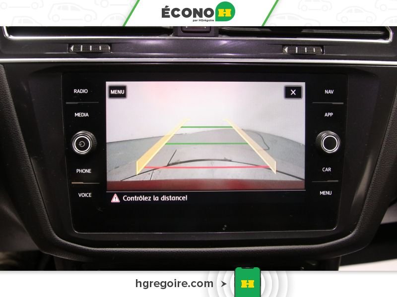 Volkswagen Tiguan 821539A | Comfortline AWD CUIR TOIT NAV BLUETOOTH CAMÉRA MAG 2018 Rouge Laval - photo #18