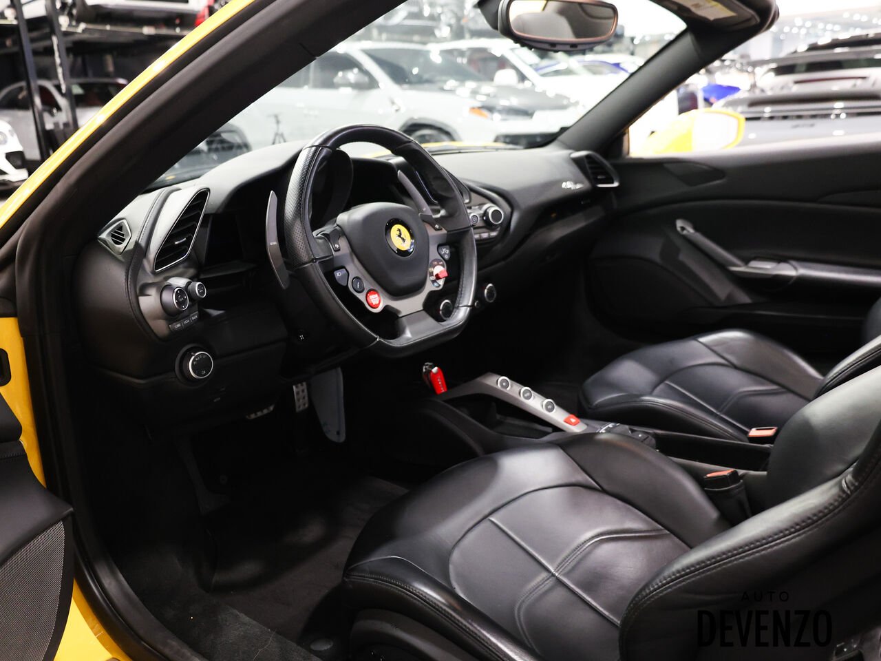 Ferrari 488 Spider 2019 Jaune Saint-Eustache - photo #8