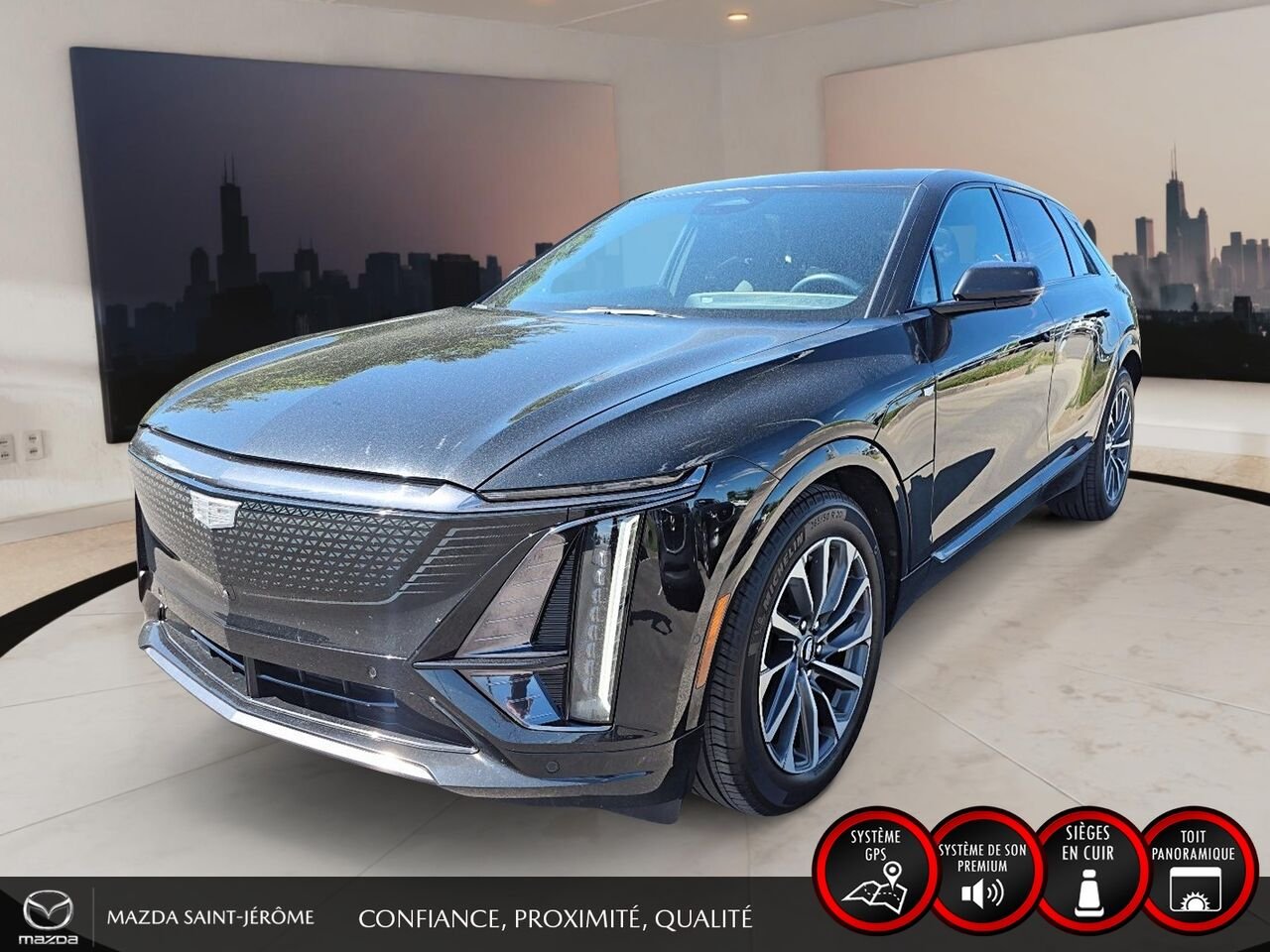 Cadillac LYRIQ 2025 Noir Saint-Jérôme - photo #0