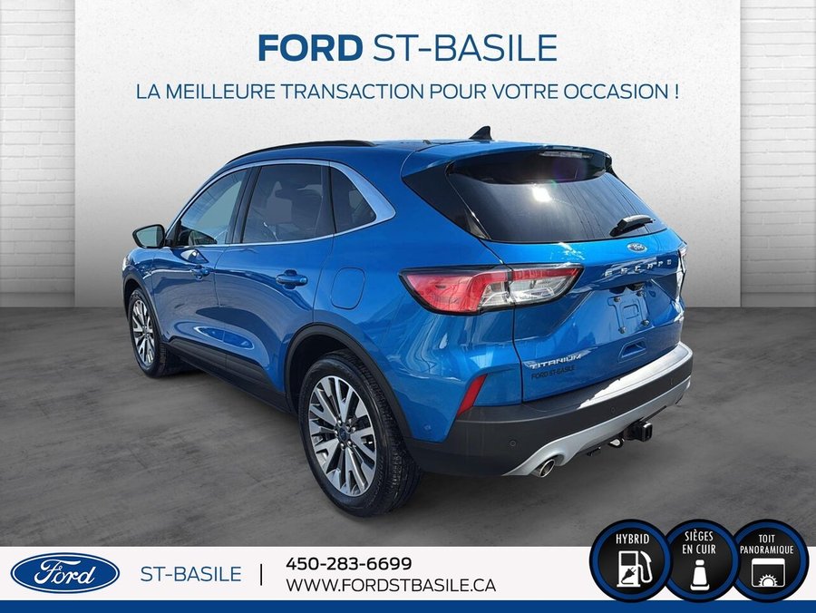 Ford Escape Hybrid 2021 2021 Bleu