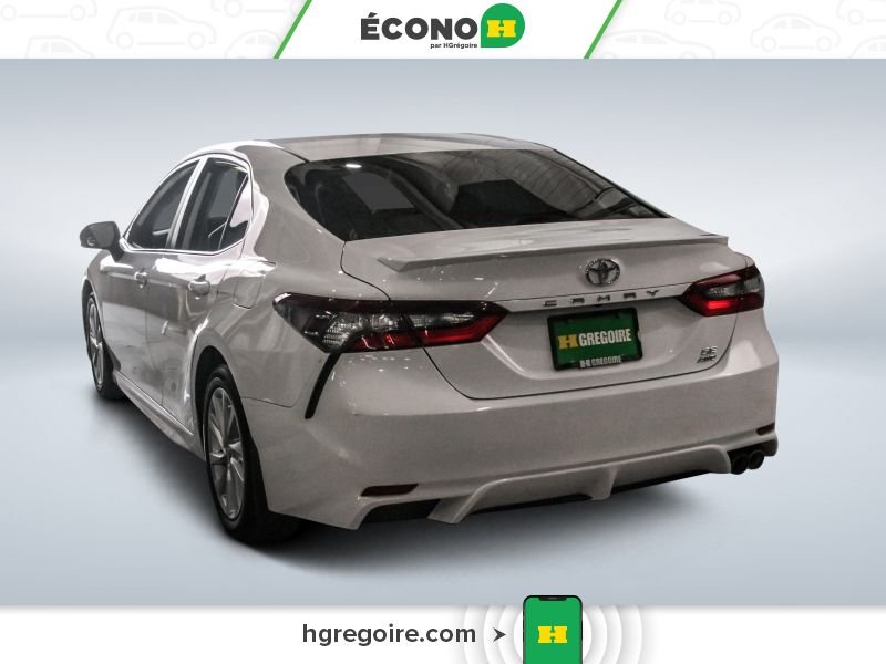 Toyota Camry 729790A | SE AWD GR ÉLEC A/C BLUETOOTH CAMÉRA MAGS 2021 Blanc Laval - photo #4