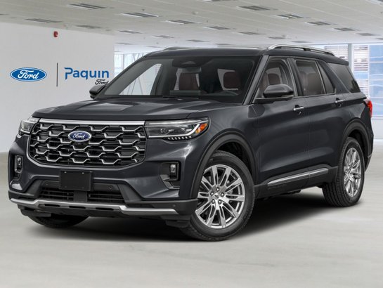 2026 Ford Explorer 2026 Agate Black Metallic
