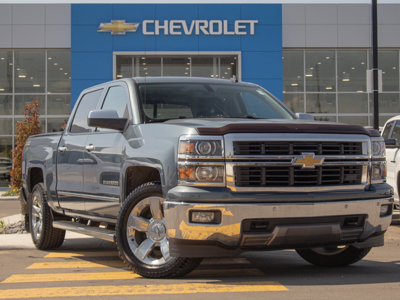 2014 Chevrolet Silverado 1500 4WD Crew Cab Short Box LTZ w/2LZ Blue Sherwood Park - photo #14
