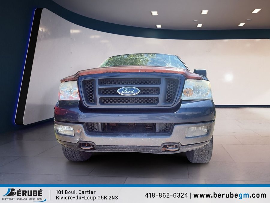 Ford F-150 4WD Extended Cab 145'' WB 2005 2005 Bleu