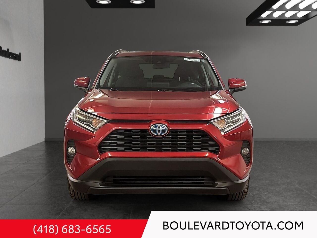 Toyota RAV4 99983A-114 | HYBRIDE, XLE, AWD 2021 Rouge Québec - photo #1