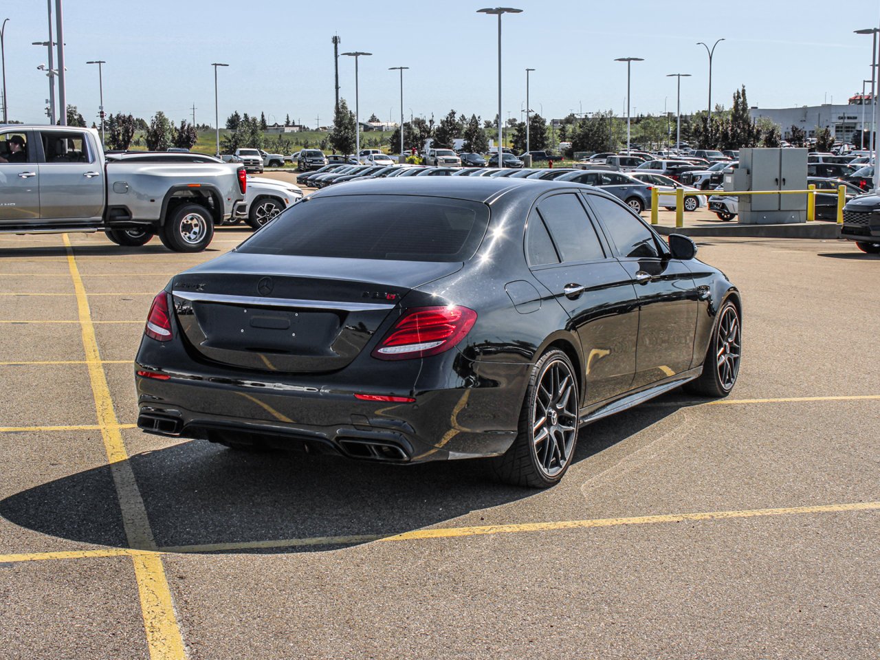 2018 Mercedes-Benz E-Class AMG E 63 S 4MATIC Sedan Black Sherwood Park - photo #7