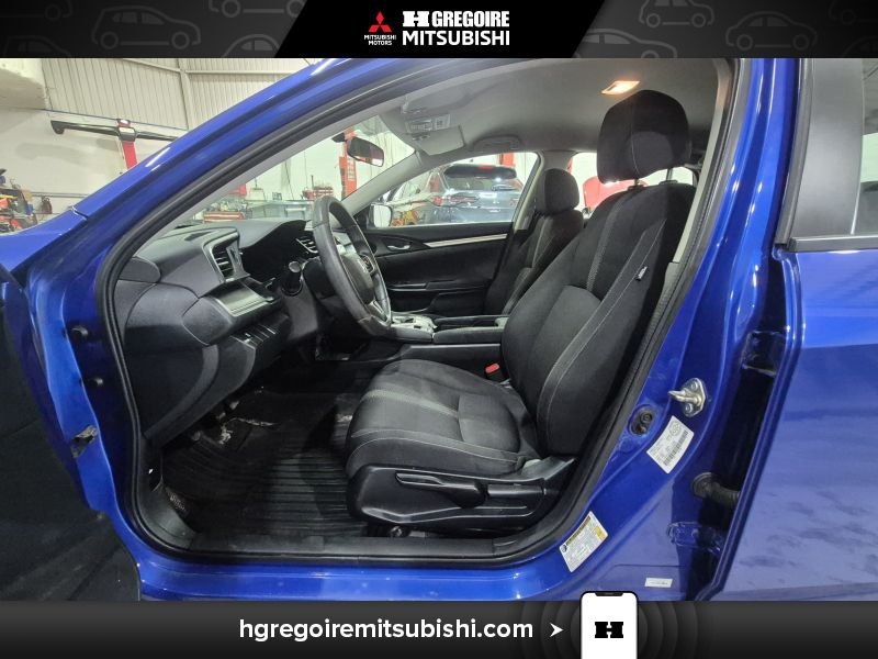 Honda Civic MW4450 | LX * Manuel * Caméra * Bluetooth 2018 Bleu Laval - photo #13