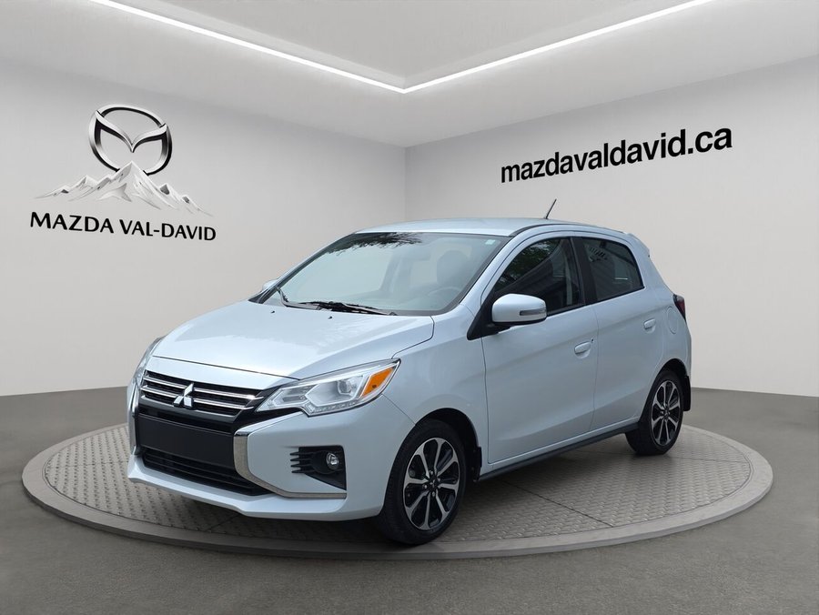 2024 Mitsubishi Mirage GT CVT, Sièges chauffant avant, commande audio au volant, caméra de recul White