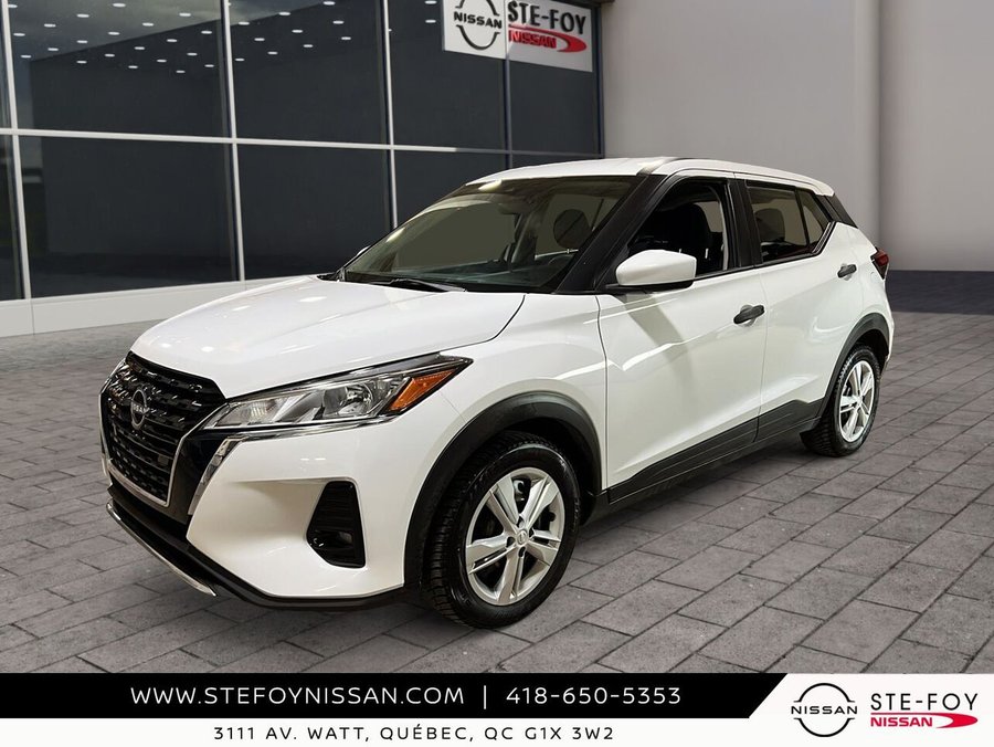 Nissan Kicks S TA K6393A 2022 Blanc
