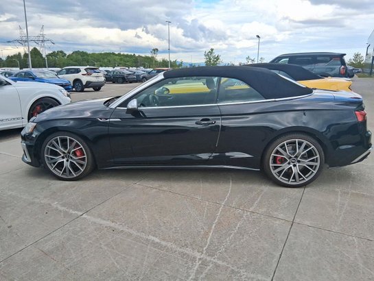 2022 Audi S5 cabriolet 2022 Black