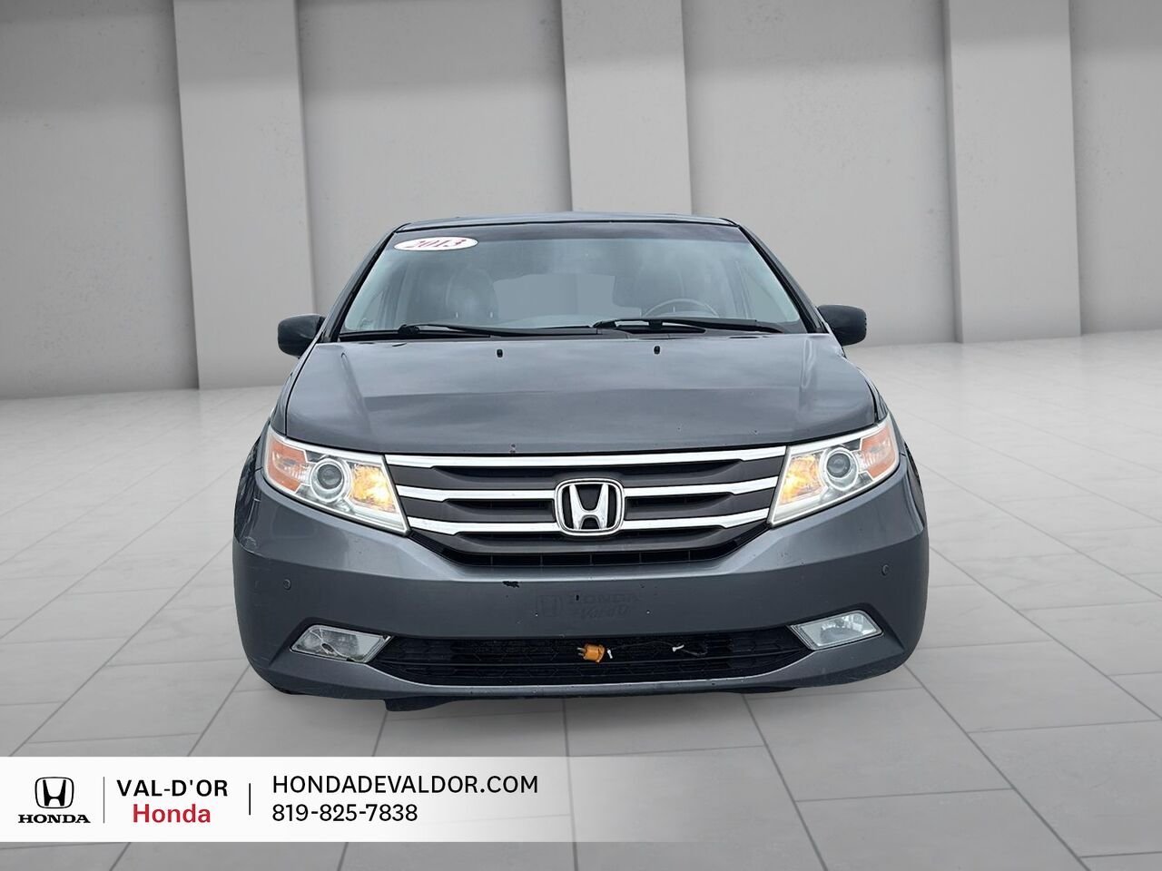 Honda Odyssey Familiale tourisme. 4 portes avec RES et Navi 2013 Gris Val-d'Or - photo #1