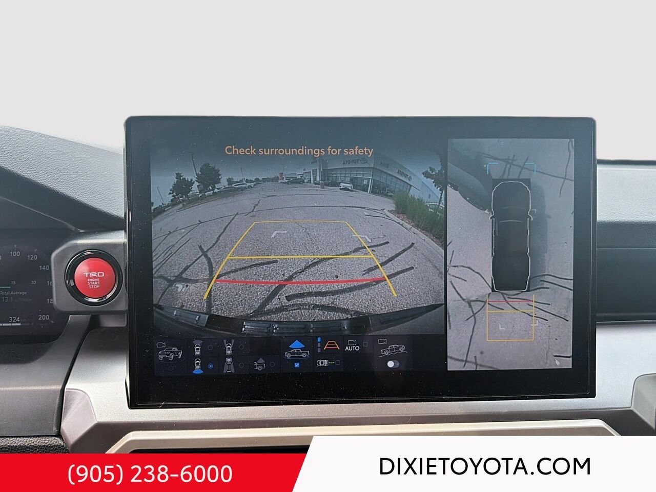 2024 Toyota Tacoma TRD OFFROAD PREMIUM 4WD / HEATED SEATS / LEATHER SURFACE / MOONROOF / ALLOY WHEELS / CARPLAY AND ANDROID AUTO gray Mississauga - photo #16