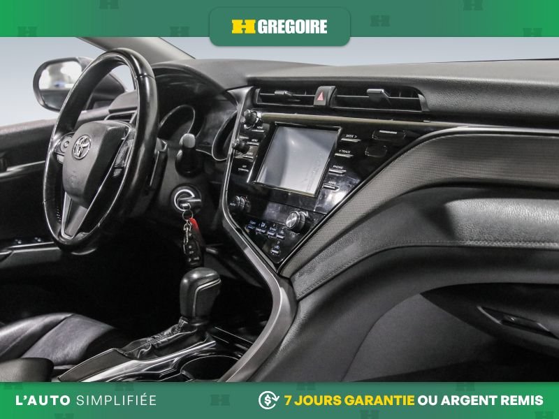 Toyota Camry 730155 | SE AUTO A/C CUIR NAV GR ELECT MAGS CAM RECUL 2019 Noir Laval - photo #30