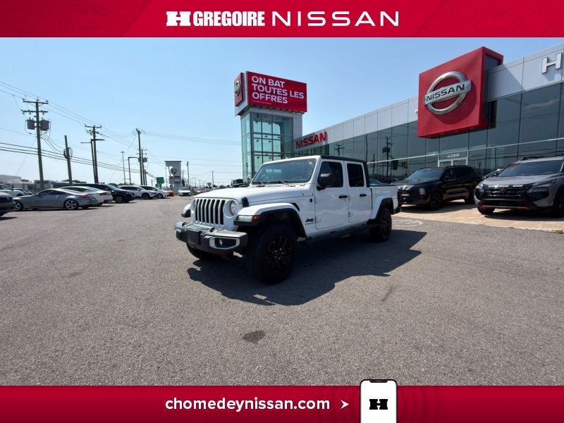 Jeep Gladiator CL7104 | Sport S 4X4 Mag Caméra Carplay Bancs Chauffants 2022 Blanc Laval - photo #4