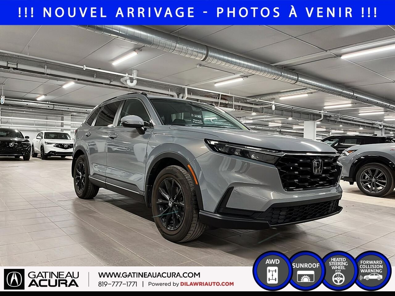 Honda CR-V Sport AWD 2023 Gris Ottawa & Gatineau - photo #2
