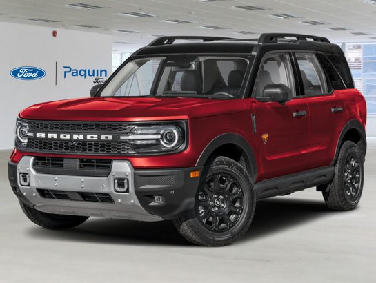 Ford Bronco Sport 2026 2026 Rouge rubis métallisé teinté verni