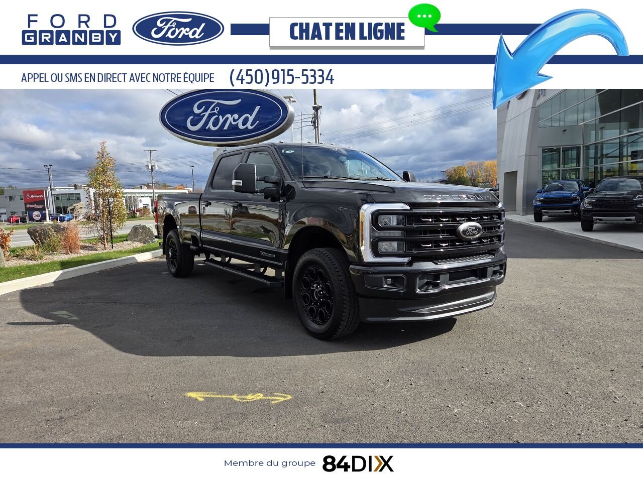 Ford Super Duty F-250 SRW 2024 Noir Granby - photo #0