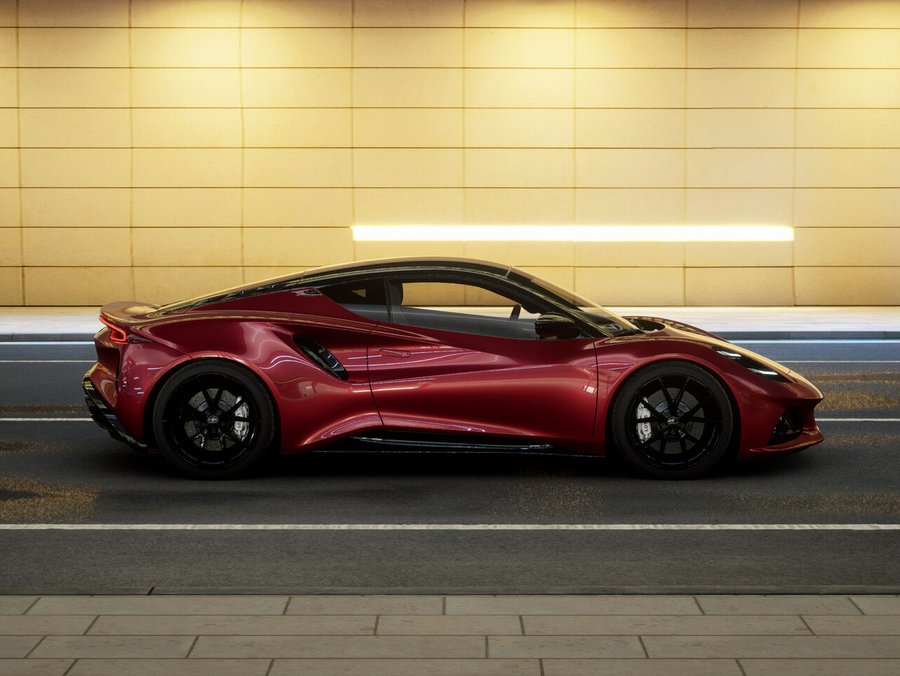 Lotus Emira 2025 2025 Magma Red