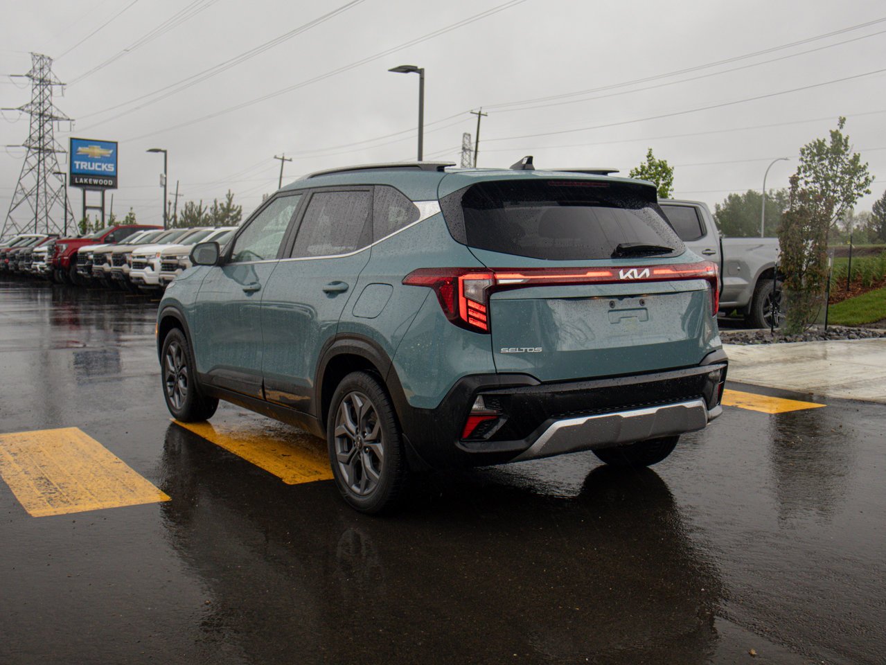 2025 Kia Seltos EX AWD Blue Sherwood Park - photo #7