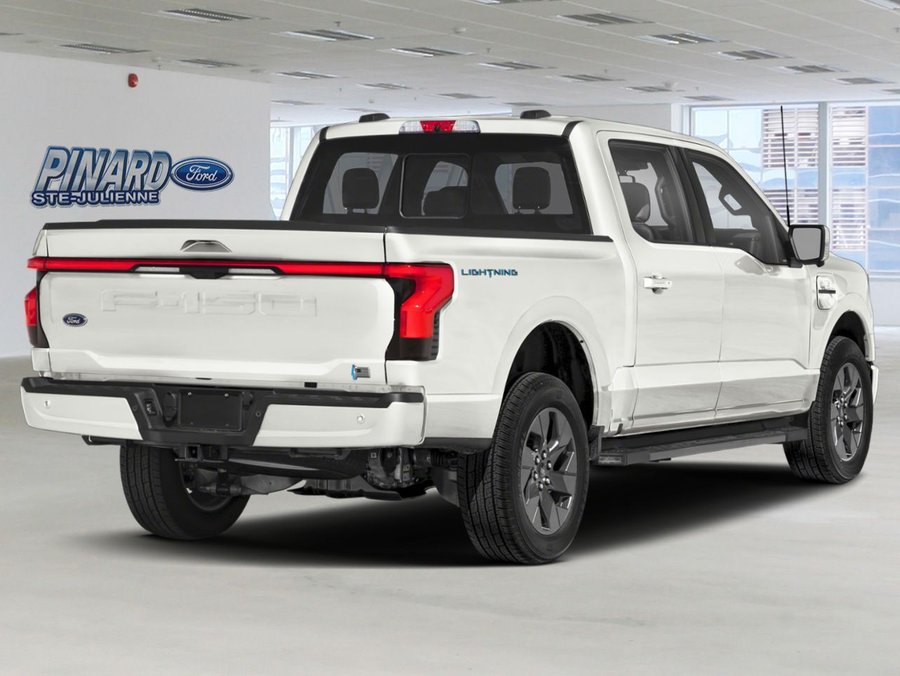 Ford F-150 Lightning 2025 2025 Blanc astral métallisé trois couches