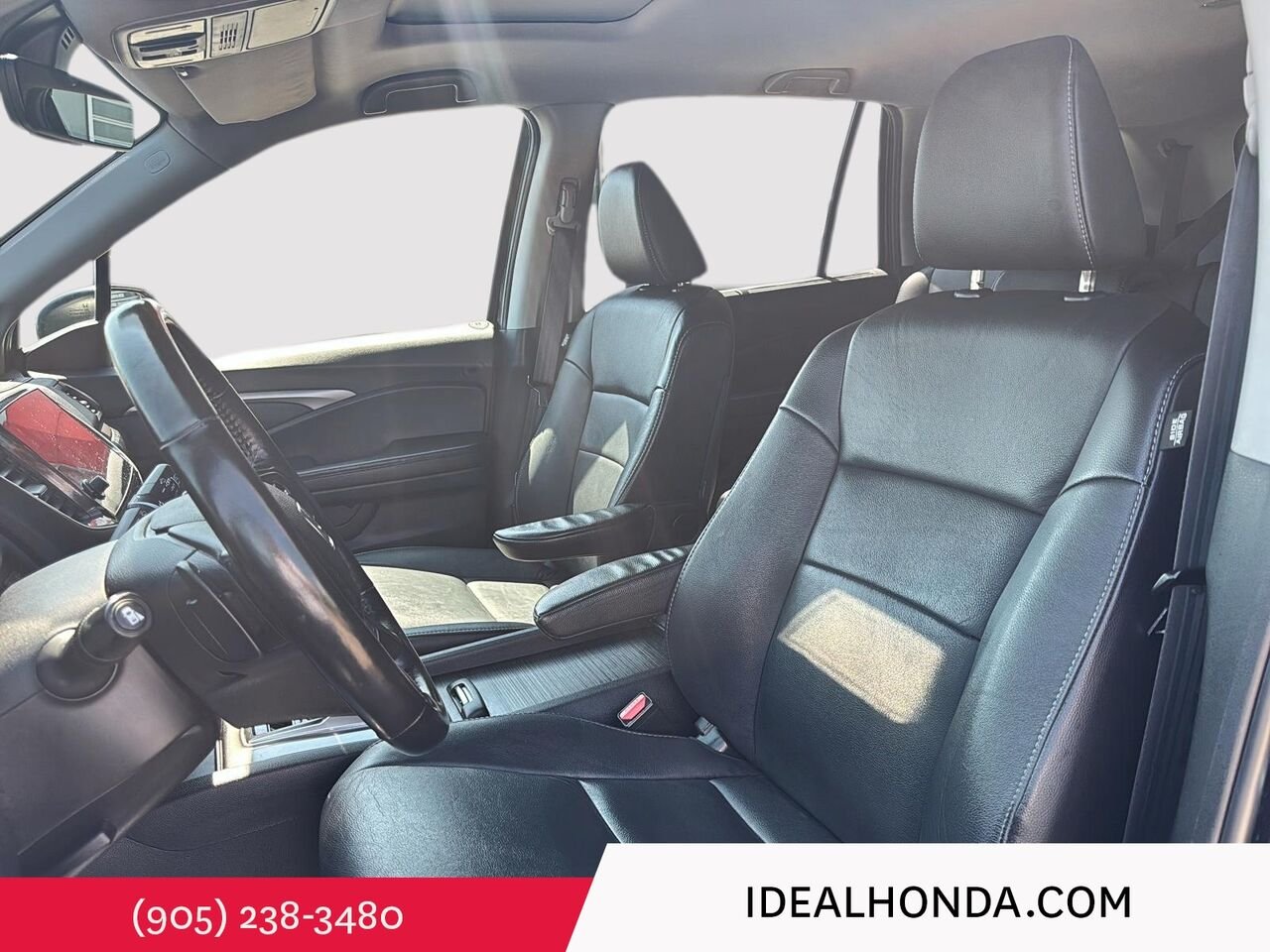 2021 Honda Pilot EX-L NAVI Black Mississauga - photo #10