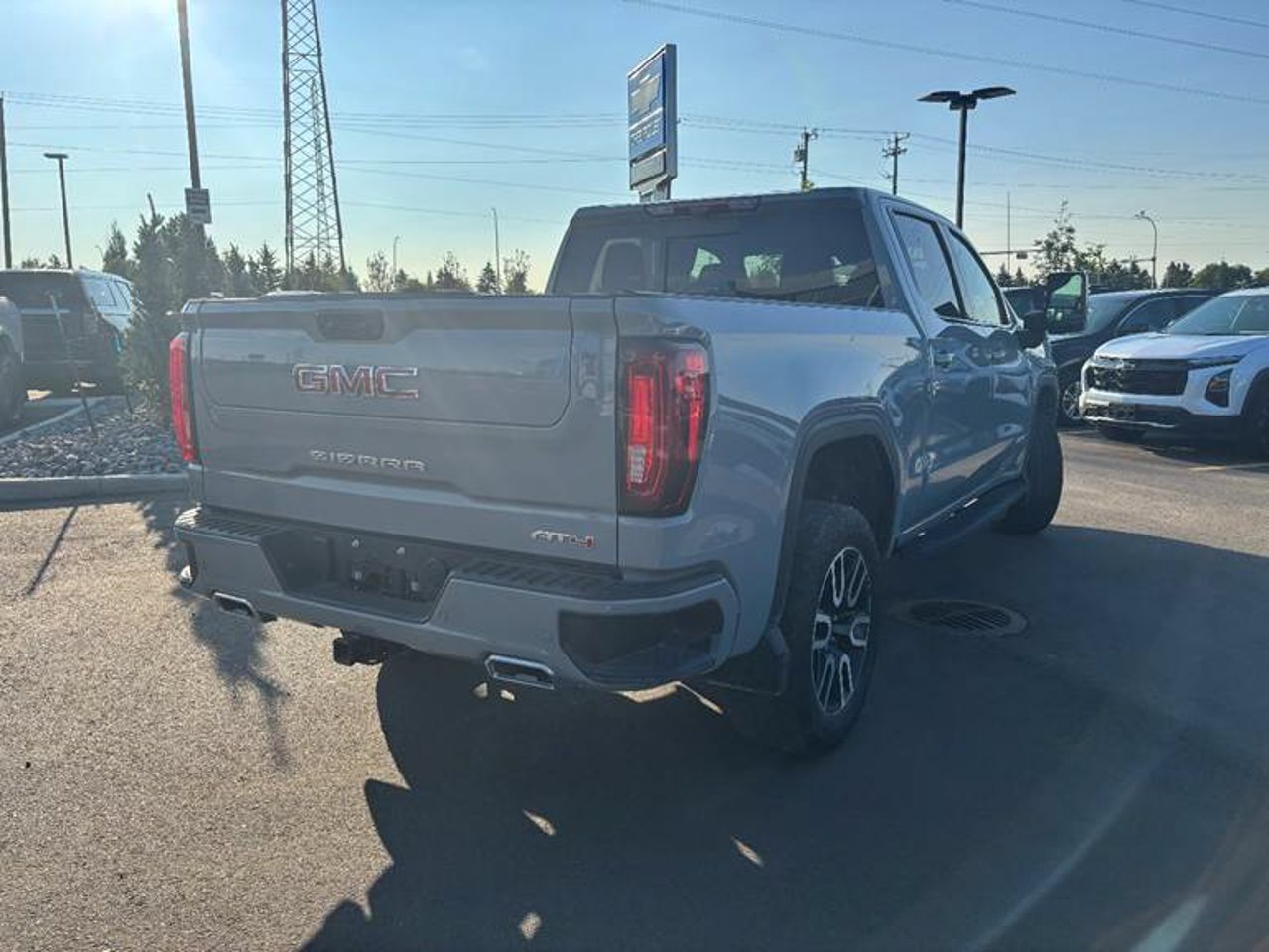 2024 GMC Sierra 1500 4WD Crew Cab 147 AT4 Grey Sherwood Park - photo #3
